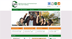 Desktop Screenshot of kaufmannsschule.de